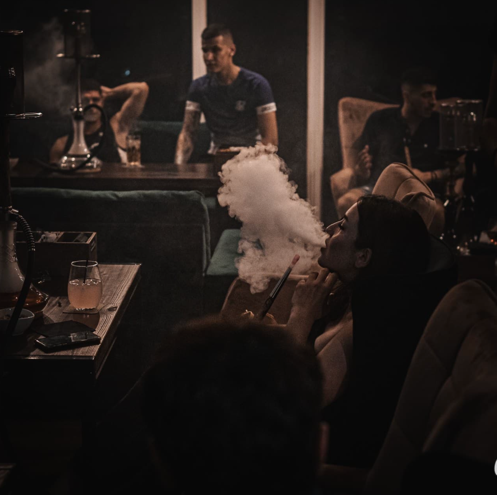Guests relaxing at SMOCLOCK